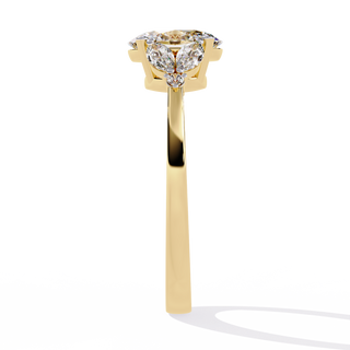 Mixed-Cut Statement Ring
