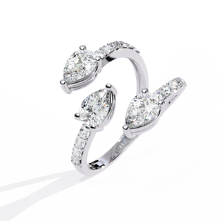 Trio Pear Ring