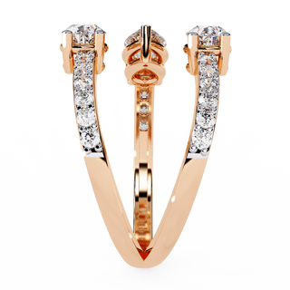 Trio Pear Ring