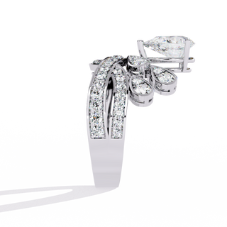 Multi-Cut Cocktail Ring