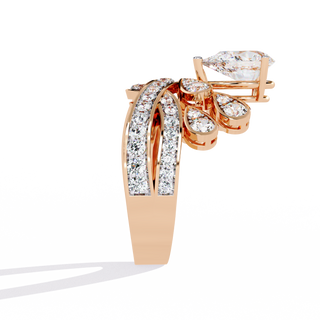 Multi-Cut Cocktail Ring