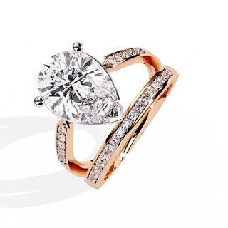 Statement Pear Ring