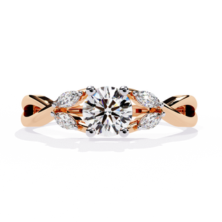 Round Marquise Cocktail Ring