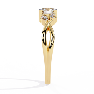 Round Marquise Cocktail Ring