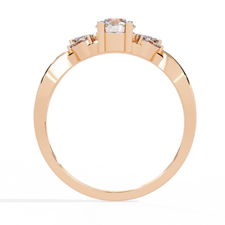Round Marquise Cocktail Ring