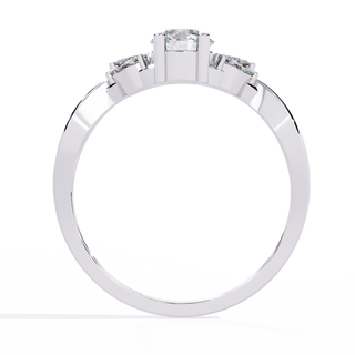 Round Marquise Cocktail Ring