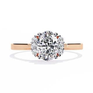 Oval Accent Ring