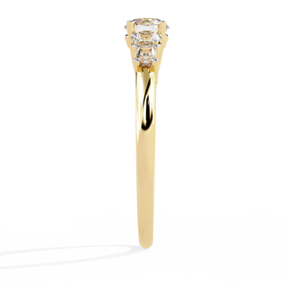 Mixed-Cut Statement Ring
