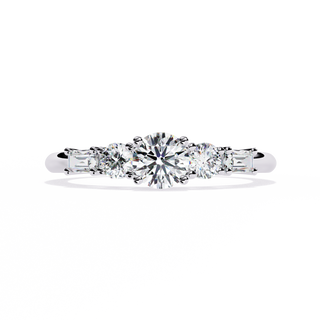 Mixed-Cut Statement Ring