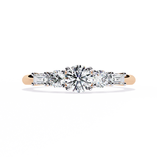 Mixed-Cut Statement Ring