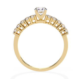 Round Side ProngRing