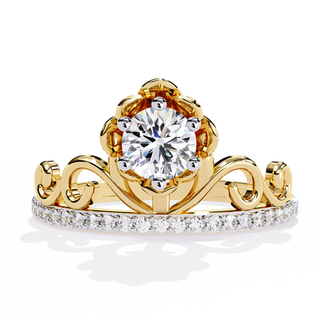 Round Tiara Ring