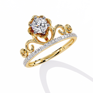 Round Tiara Ring