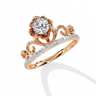 Round Tiara Ring