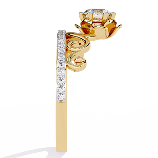 Round Tiara Ring