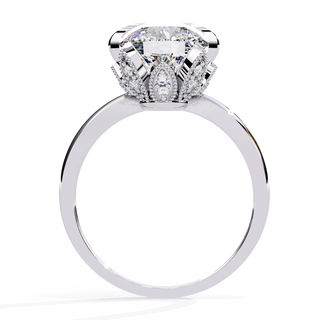 Solitaire Statement Ring