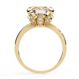 Solitaire Statement Ring
