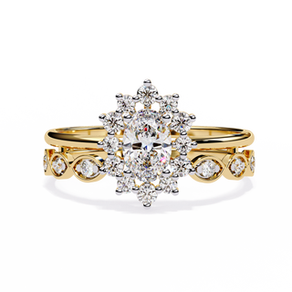 Oval Accent with Band Ring