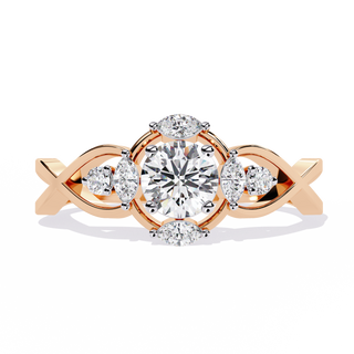 Mixed-Cut Accent Ring