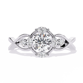 Mixed-Cut Accent Ring