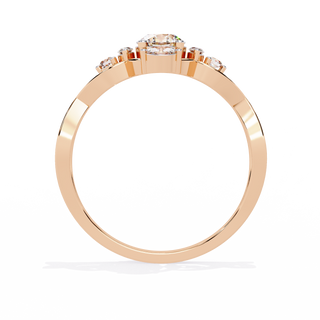 Mixed-Cut Accent Ring
