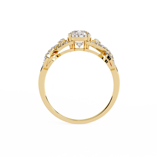 Oval Infinity Ring