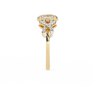 Oval Infinity Ring