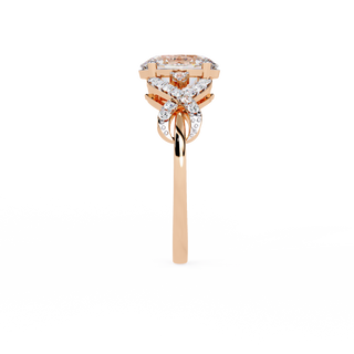 Oval Infinity Ring