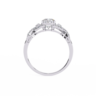 Oval Infinity Ring