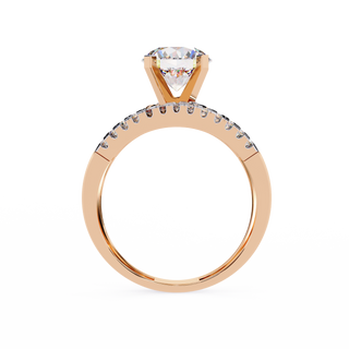 Pave Diamond Band Mock by Aupulent Jewellery 100% certified lab grown diamonds