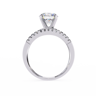 Pave Diamond Band Mock by Aupulent Jewellery 100% certified lab grown diamonds