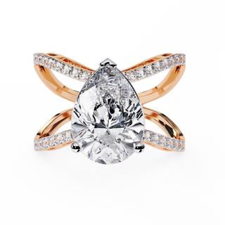 Pear Accent Ring