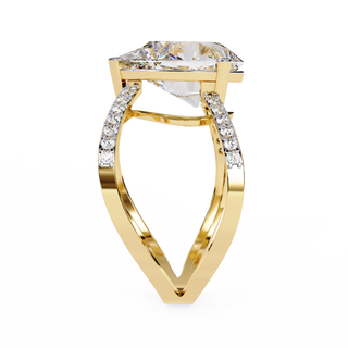 Pear Accent Ring