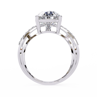 Pear Accent Ring