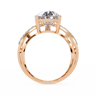 Pear Accent Ring