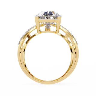 Pear Accent Ring
