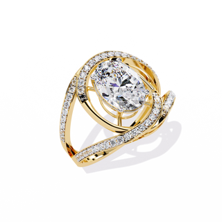 Oval Statement Ring