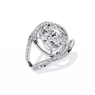 Oval Statement Ring