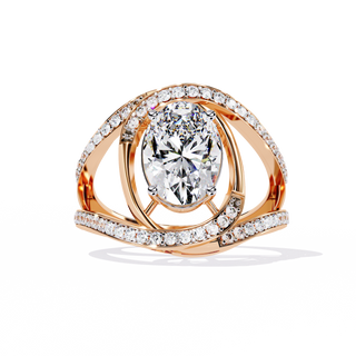 Oval Statement Ring