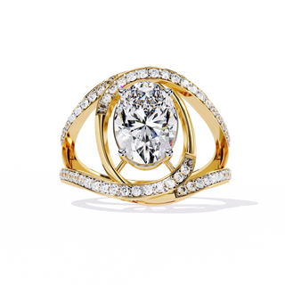 Oval Statement Ring