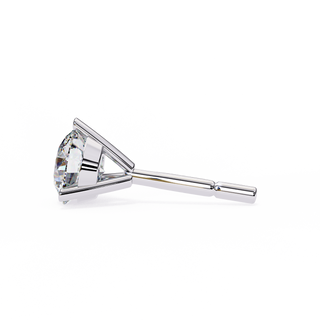 Round Lab Grown Diamond Stud Earrings by Aupulent Jewellery 100% certified lab grown diamonds