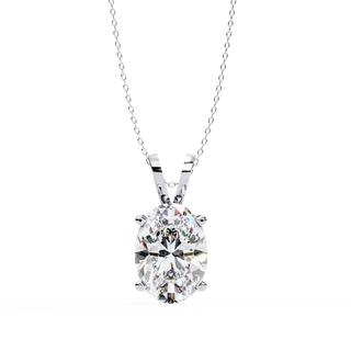 Oval Elite Pendant by Aupulent Jewellery 100% certified lab grown diamonds