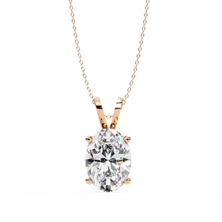 Oval Elite Pendant by Aupulent Jewellery 100% certified lab grown diamonds