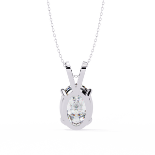 Oval Elite Pendant by Aupulent Jewellery 100% certified lab grown diamonds