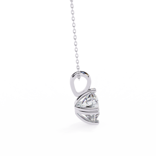 Round Classic Pendant by Aupulent Jewellery 100% certified lab grown diamonds