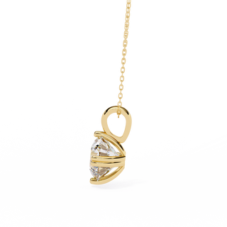 Round Classic Pendant by Aupulent Jewellery 100% certified lab grown diamonds