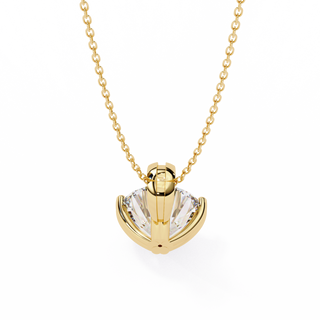 Round Classic Pendant by Aupulent Jewellery 100% certified lab grown diamonds