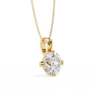 Round Classic Pendant by Aupulent Jewellery 100% certified lab grown diamonds