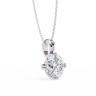 Round Classic Pendant by Aupulent Jewellery 100% certified lab grown diamonds