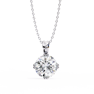 Round Classic Pendant by Aupulent Jewellery 100% certified lab grown diamonds
